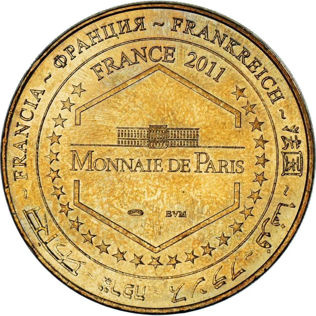 France, Token, Touristic token, 13/ Château des Baux de Provence, 2011, MDP