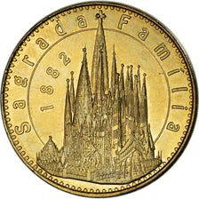 Francia, zeton, Jetón turístico, Sagrada Familia, Arts & Culture, 2018, MDP