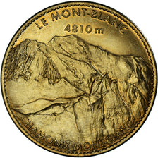 France, Token, Tourist Token, Le Mont-Blanc, Chamonix, 2013, Arthus Bertrand