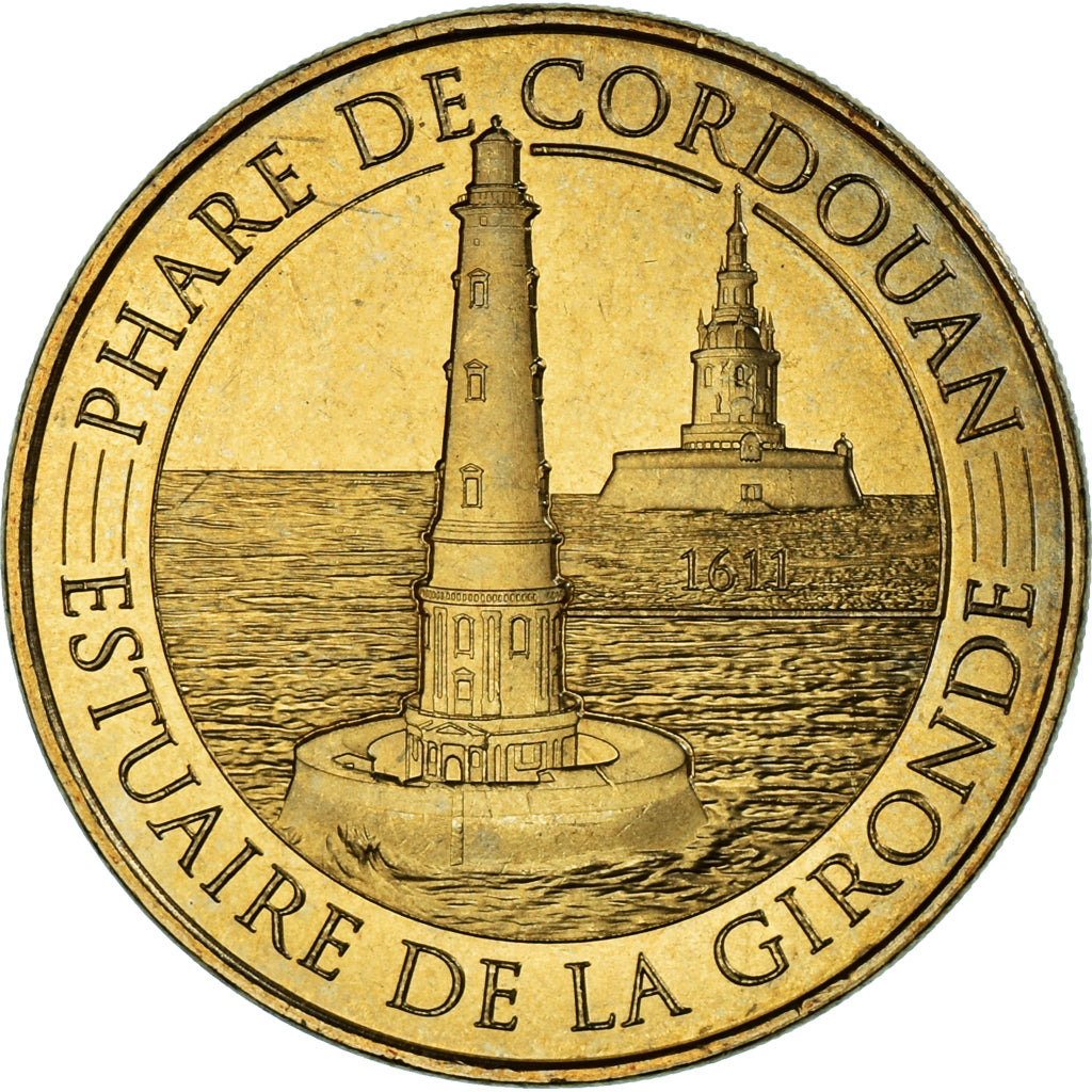 France, Token, Touristic token, Phare de Cordouan, 2018, MDP, MS(63)