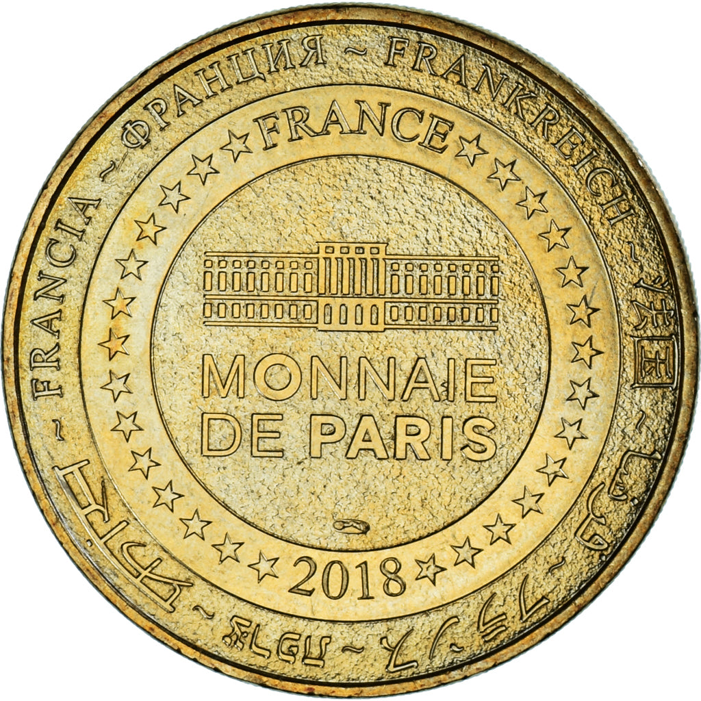 France, Token, Touristic token, Phare de Cordouan, 2018, MDP, MS(63)