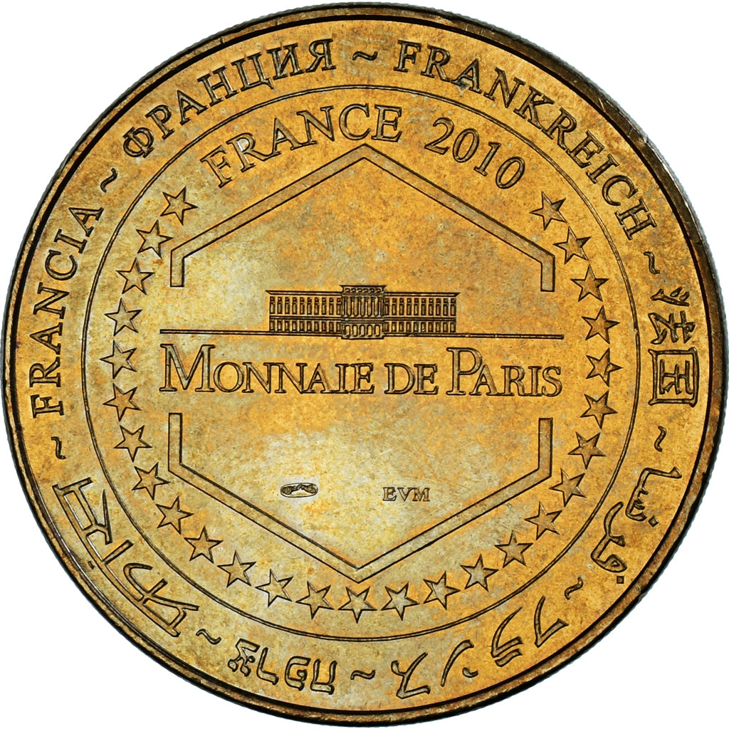 Francia, zeton, Jetón turístico, Hunawihr - Centre de reproduction n°7, Arts