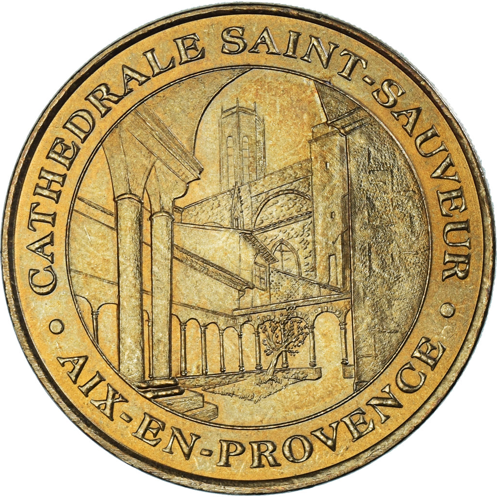 France, Token, Touristic token, Aix-en-Provence - Cathédrale Saint-Sauveur