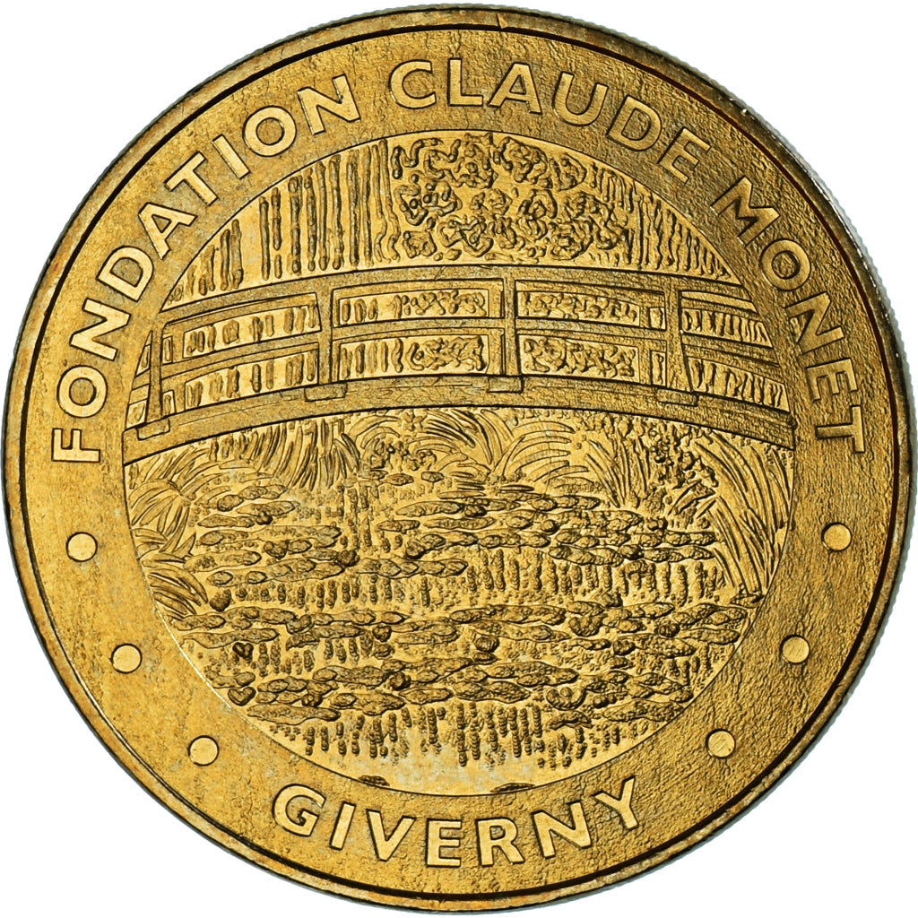 Francia, zeton, Giverny - Fondation Claude Monet - le pont, 2019, MDP, SC