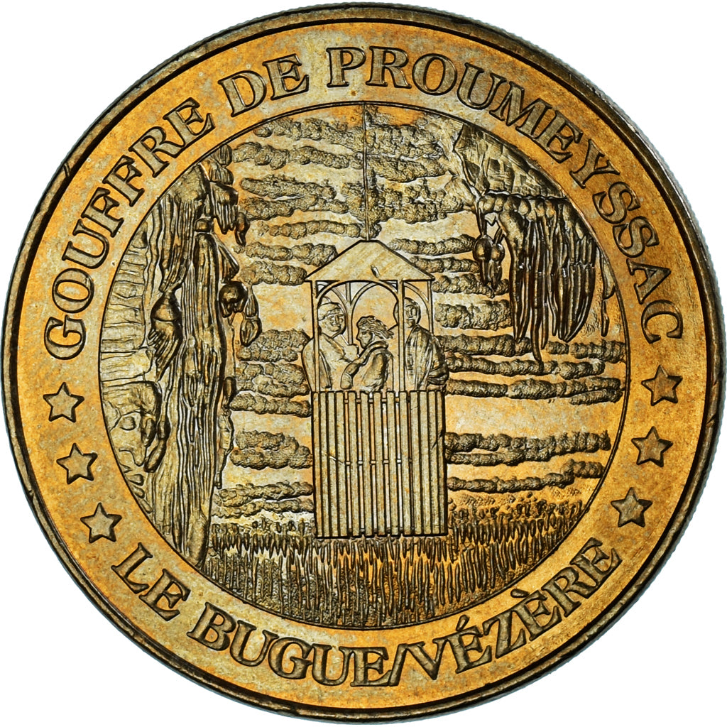 France, Token, Touristic token, Audrix - Gouffre de Proumeyssac n°4, 2010, MDP