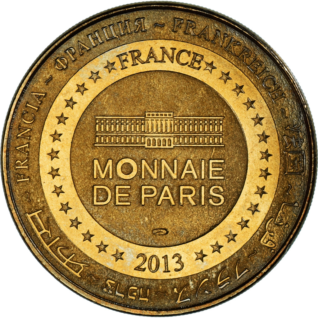 Francia, ficha, Touristic token, Bordeaux - Pont Chaban Delmas, 2013, MDP, BB+
