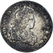 Monnaie, France, Louis XV, 1/3 Écu de France, 1/3 Ecu, 1721/0, Strasbourg, TTB