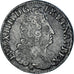 Moeda, França, Louis XIV, 44 Sols de Strasbourg, 1/2 ECU, 44 Sols, 1709