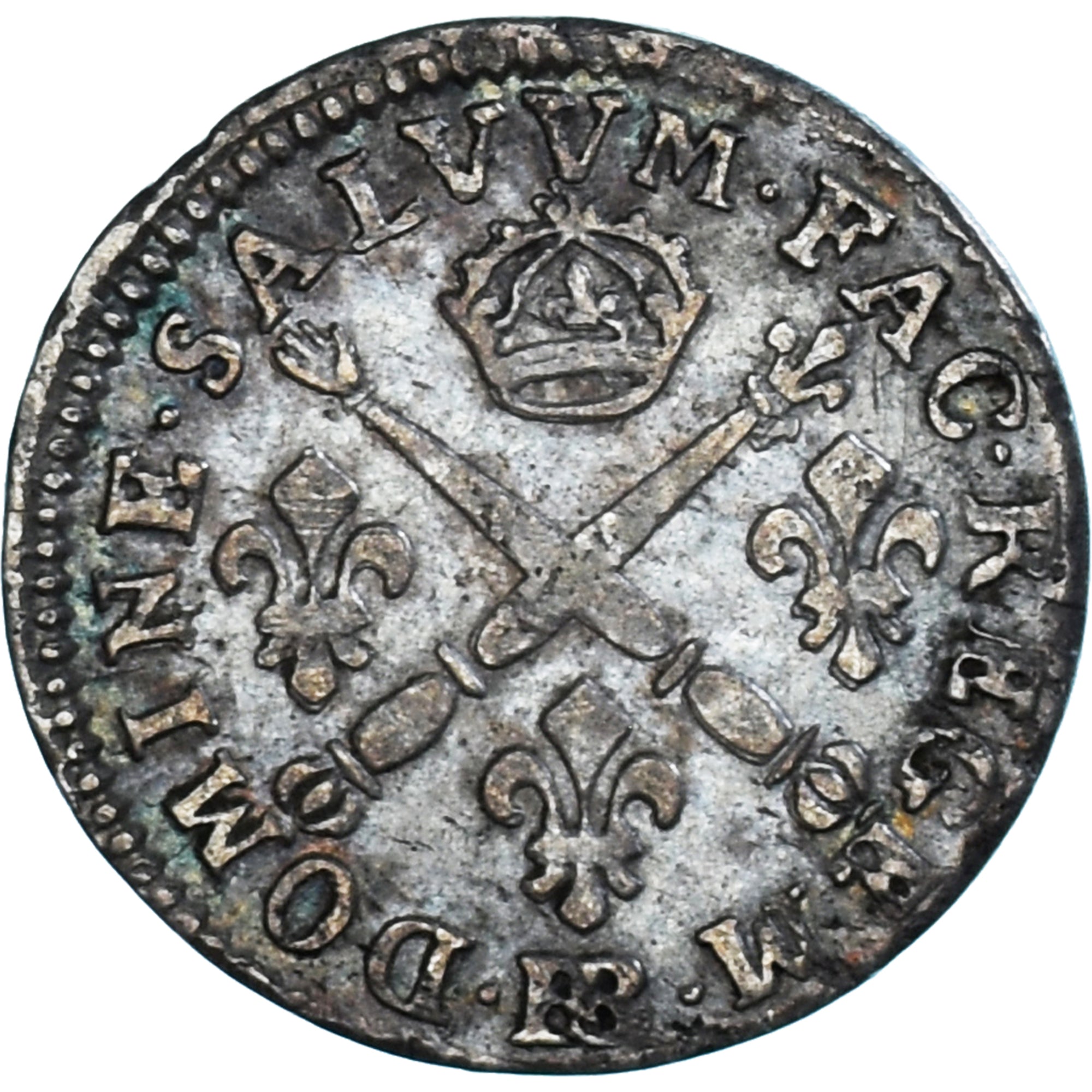 Munten, Frankrijk, Louis XIV, 5 Sols aux insignes, 5 Sols, 1/16 ECU, 1704