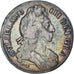 Coin, Great Britain, William III, Crown, 1696, VF(20-25), Silver, KM:486