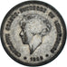Coin, Luxembourg, Charlotte, 5 Francs, 1929, VF(30-35), Silver, KM:38