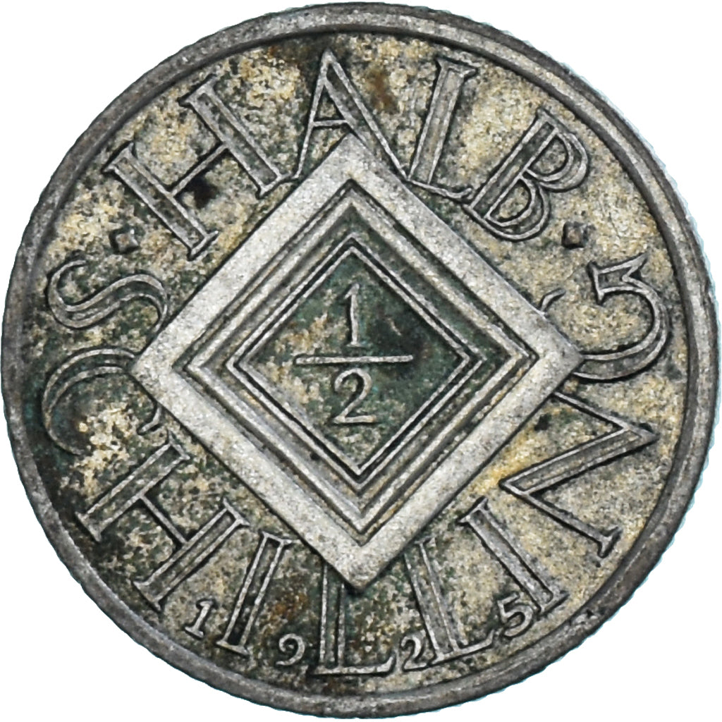 Münze, Österreich, 1/2 Schilling, 1925, S+, Silber, KM:2839