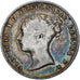 Moneta, Gran Bretagna, Victoria, 3 Pence, 1861, MB, Argento, KM:730