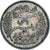 Moneta, Tunisia, Muhammad al-Nasir Bey, 50 Centimes, 1917, Paris, AU(50-53)