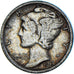 Moneta, Stati Uniti, Mercury Dime, Dime, 1917, U.S. Mint, Philadelphia, BB