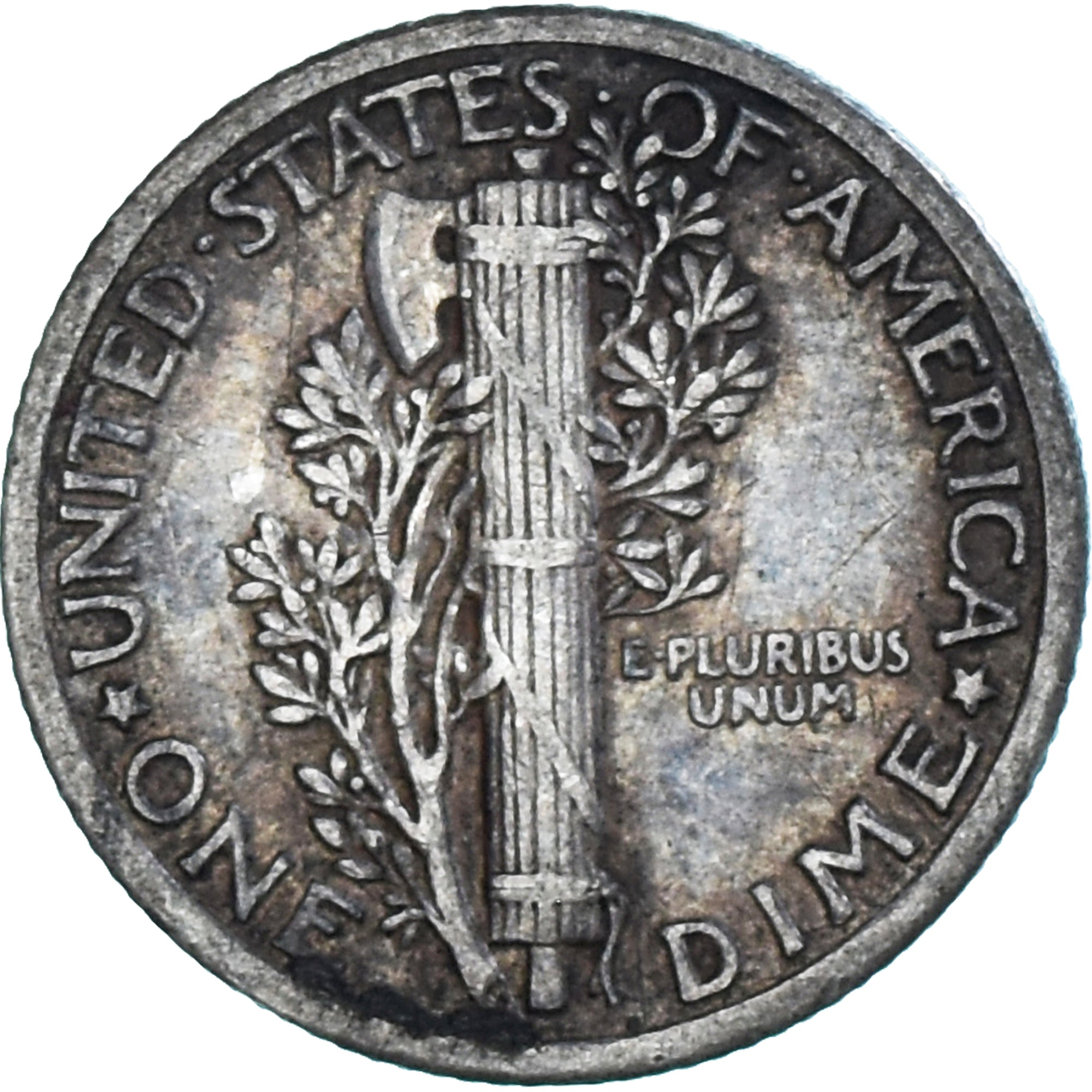 Moneta, Stati Uniti, Mercury Dime, Dime, 1917, U.S. Mint, Philadelphia, BB