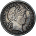 Moneta, Stati Uniti, Barber Dime, Dime, 1908, Philadelphia, BB+, Argento, KM:113