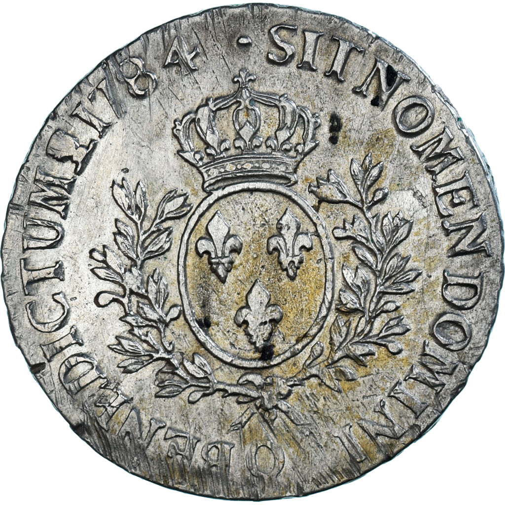Münze, Frankreich, Louis XVI, Écu aux branches d'olivier, Ecu, 1784