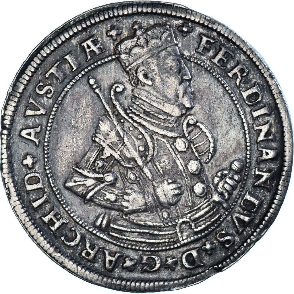 Coin, German States, Thaler, 1564-1590, AU(50-53), Silver