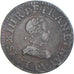 Munten, Frankrijk, Louis XIII, Double Tournois, 1613, Paris, ZF, Koper, CGKL:386