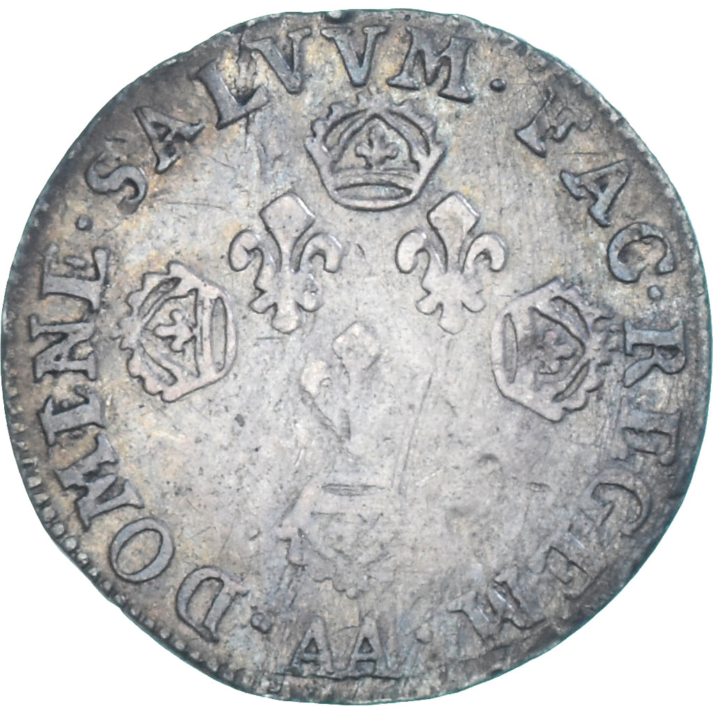 Moneta, Francja, Louis XIV, 10 Sols aux 4 couronnes, 1706, Metz, VF(30-35)
