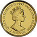Moeda, Ilhas Falkland, Elizabeth II, 2 Pounds, 1997, British Royal Mint, MS(63)