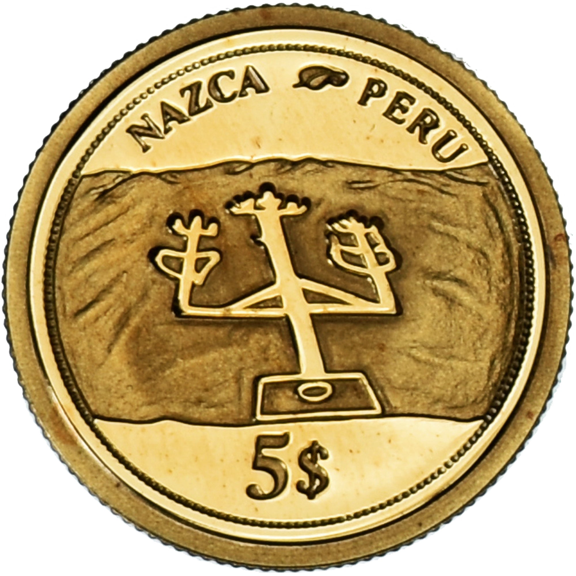 Coin, Fiji, Elizabeth II, 5 Dollars, 2006, MS(65-70), Gold, KM:268