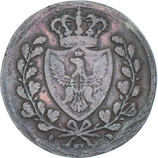 Coin, ITALIAN STATES, SARDINIA, Carlo Felice, 5 Centesimi, 1826, Torino