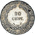 Moeda, INDOCHINA FRANCESA, 20 Cents, 1937, Paris, EF(40-45), Prata, KM:17.2