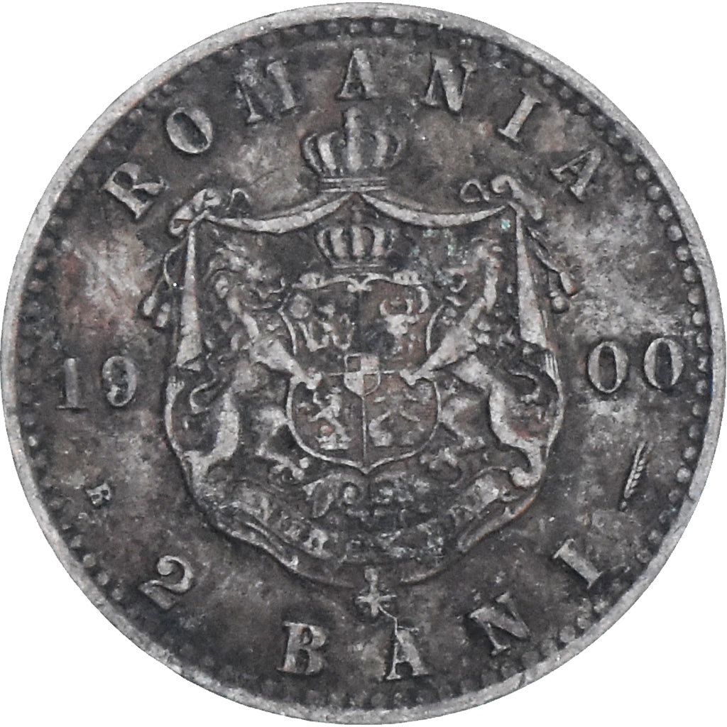 Coin, Romania, Carol I, 2 Bani, 1900, VF(20-25), Copper, KM:27
