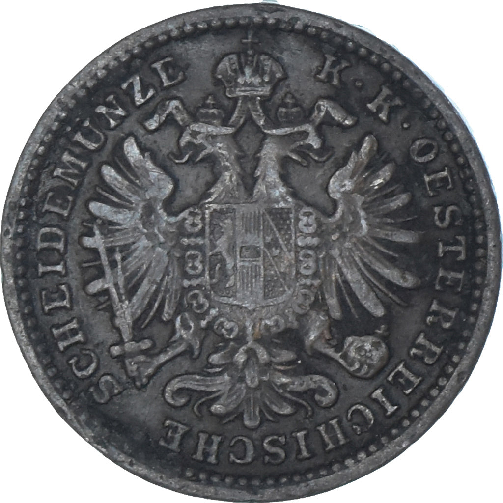 Moneta, Austria, Franz Joseph I, Kreuzer, 1885, MB, Rame, KM:2187