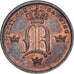 Moneta, Svezia, Oscar I, 1/3 Skilling, 1850, BB+, Rame, KM:657