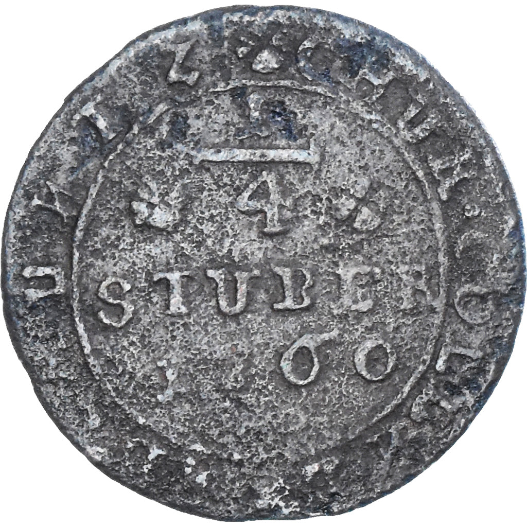 Coin, German States, DORTMUND, 1/4 Stüber, 1760, F(12-15), Copper, KM:109