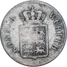 Coin, German States, WURTTEMBERG, Wilhelm I, 3 Kreuzer, Groschen, 1850