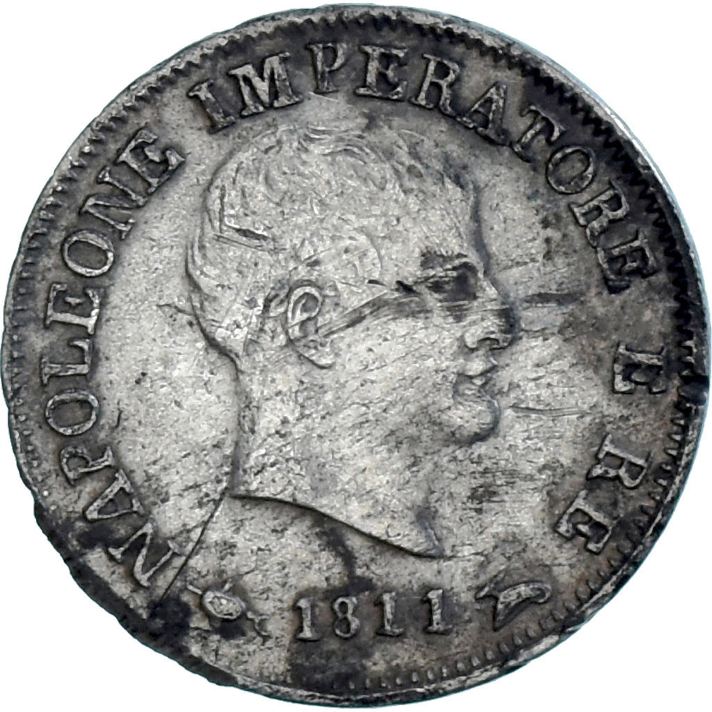 Coin, ITALIAN STATES, KINGDOM OF NAPOLEON, Napoleon I, 10 Soldi, 1811, Milan