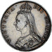 Monnaie, Grande-Bretagne, Victoria, Florin, Two Shillings, 1887, SUP, Argent
