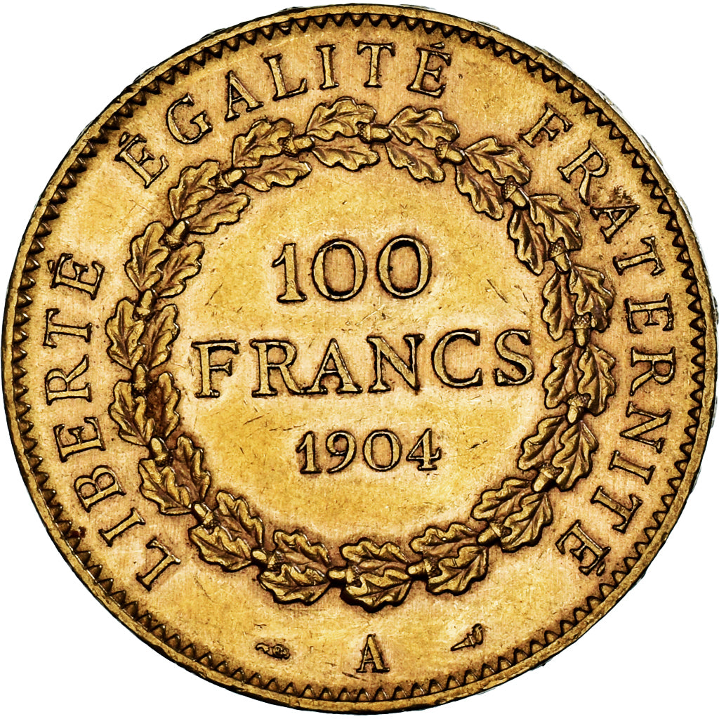 Monnaie, France, Génie, 100 Francs, 1904, Paris, SUP+, Or, Gadoury:1137, KM:832