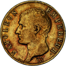 Münze, Frankreich, Napoléon I, 40 Francs, AN 13, Paris, S+, Gold, KM:664.1