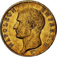 Moneta, Francja, Napoléon I, 40 Francs, AN 13, Paris, EF(40-45), Złoto