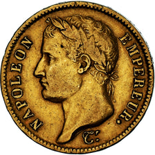 Münze, Frankreich, Napoléon I, 40 Francs, 1811, Paris, S+, Gold, KM:696.1