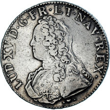 Moneda, Francia, Louis XV, Écu aux branches d'olivier, Ecu, 1739, Strasbourg