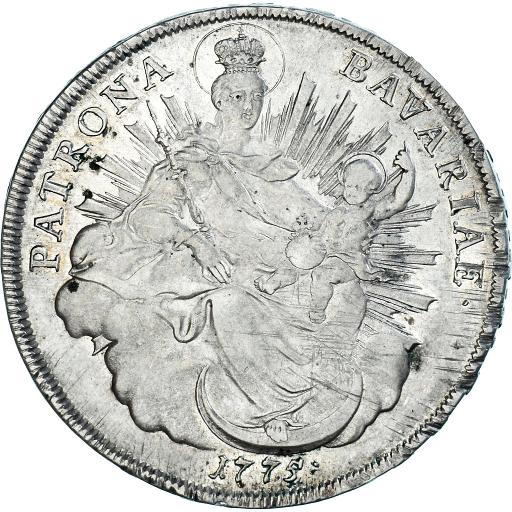 Coin, German States, BAVARIA, Maximilian III, Josef, Thaler, 1775, Munich