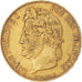 Moneda, Francia, Louis-Philippe, 20 Francs, 1834, Rouen, MBC, Oro, KM:750.2