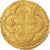 Moeda, França, Jean II le Bon, Franc à cheval, 1350-1364, EF(40-45), Dourado