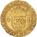 Coin, France, Charles VII, Écu d'or à la couronne, 1422-1461, Limoges