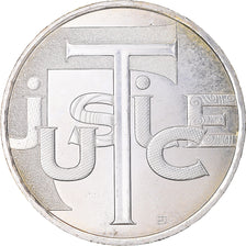 France, 25 Euro, Justice, 2013, Paris, MS(63), Silver