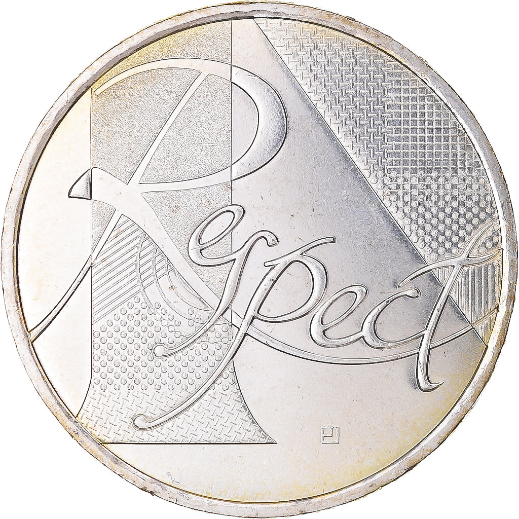 France, 25 Euro, Respect, 2013, Paris, SPL, Argent