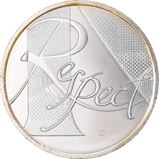 France, 25 Euro, Respect, 2013, Paris, MS(64), Silver