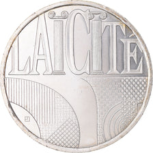 France, 25 Euro, Laicité, 2013, Paris, MS(64), Silver