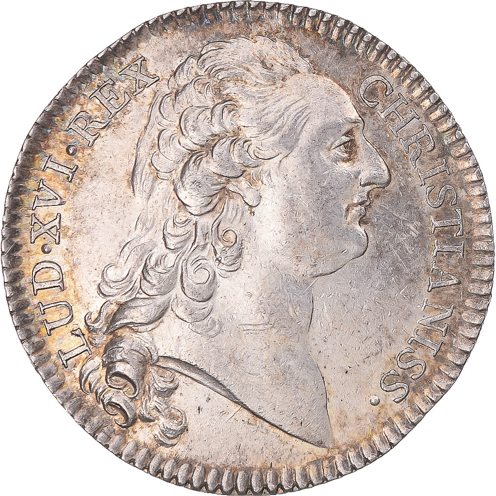 France, Token, Royal, Louis XVI, 1774, AU(55-58), Silver, Feuardent:9140